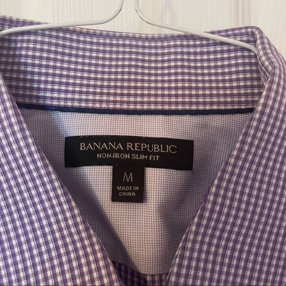 Men’s Button-Down Slim Fit Shirt - Picture 3 of 6